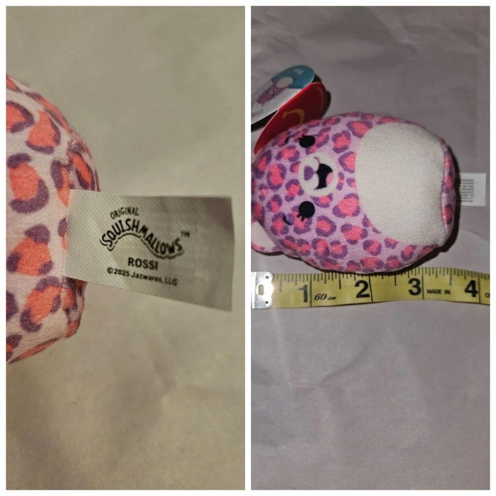 McDonald's Happy Meal Mini Squishmallows Toy Rossi NEW
